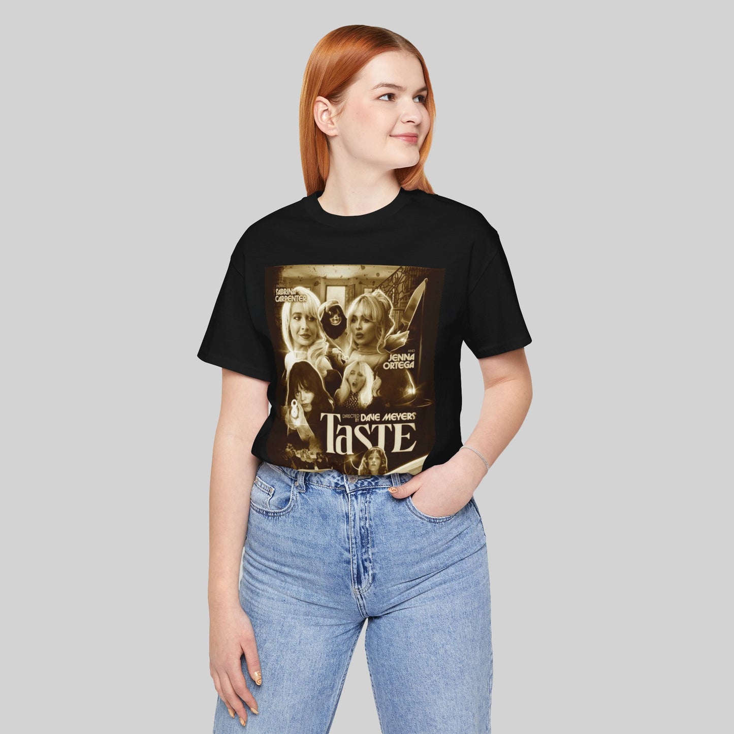 Vintage Movie Poster Short Sleeve Tee - Taste Collection - Sabrina Carpenter Merch