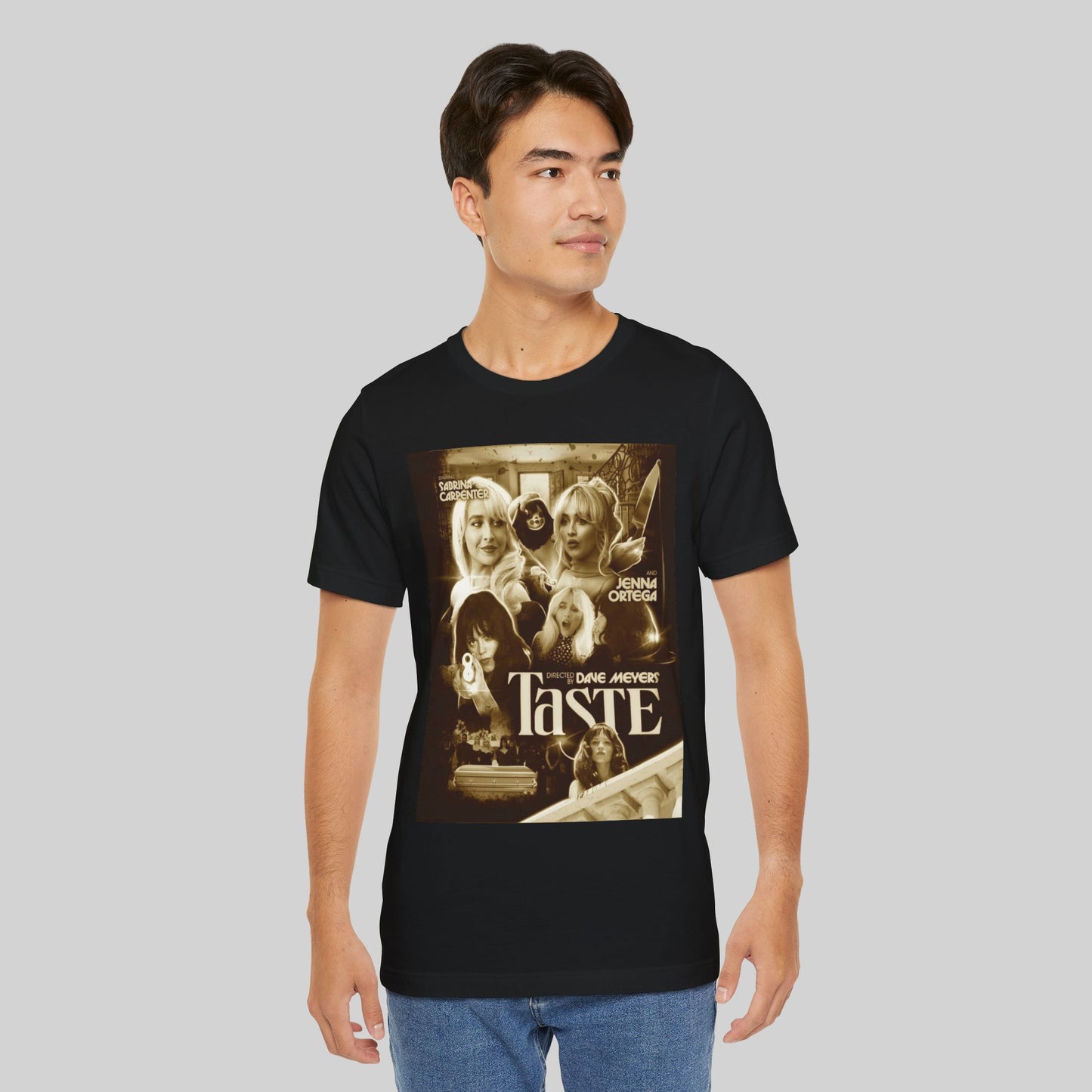 Vintage Movie Poster Short Sleeve Tee - Taste Collection - Sabrina Carpenter Merch