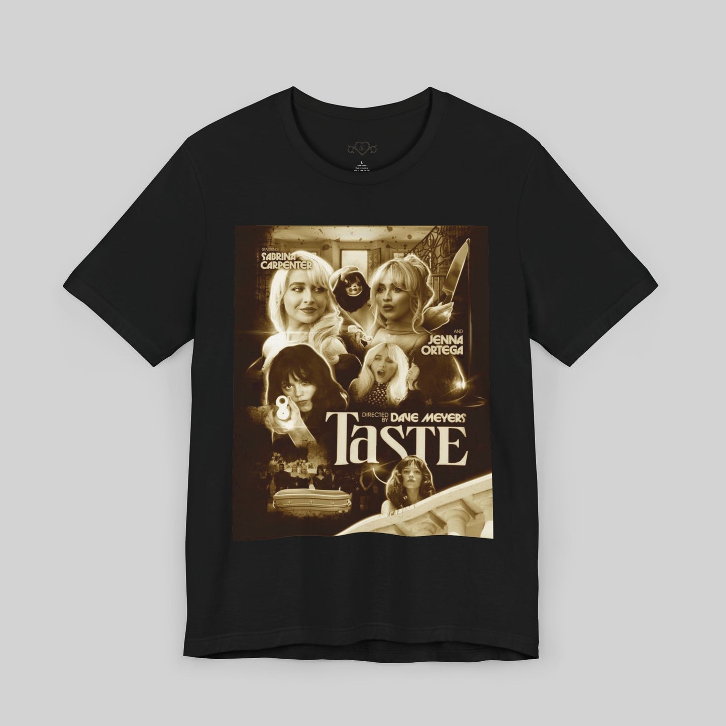 Vintage Movie Poster Short Sleeve Tee - Taste Collection - Sabrina Carpenter Merch