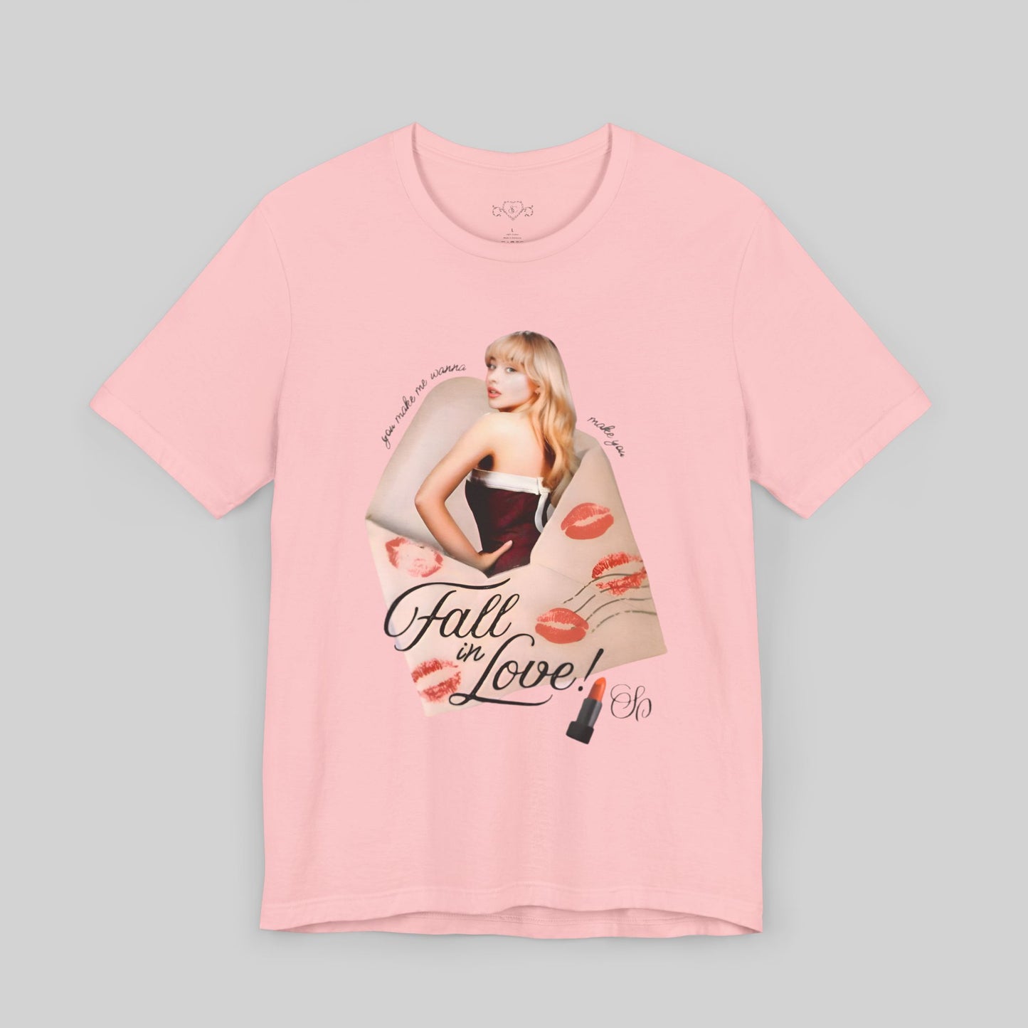 Sabrina Carpenter Merch Fall in Love T-Shirt