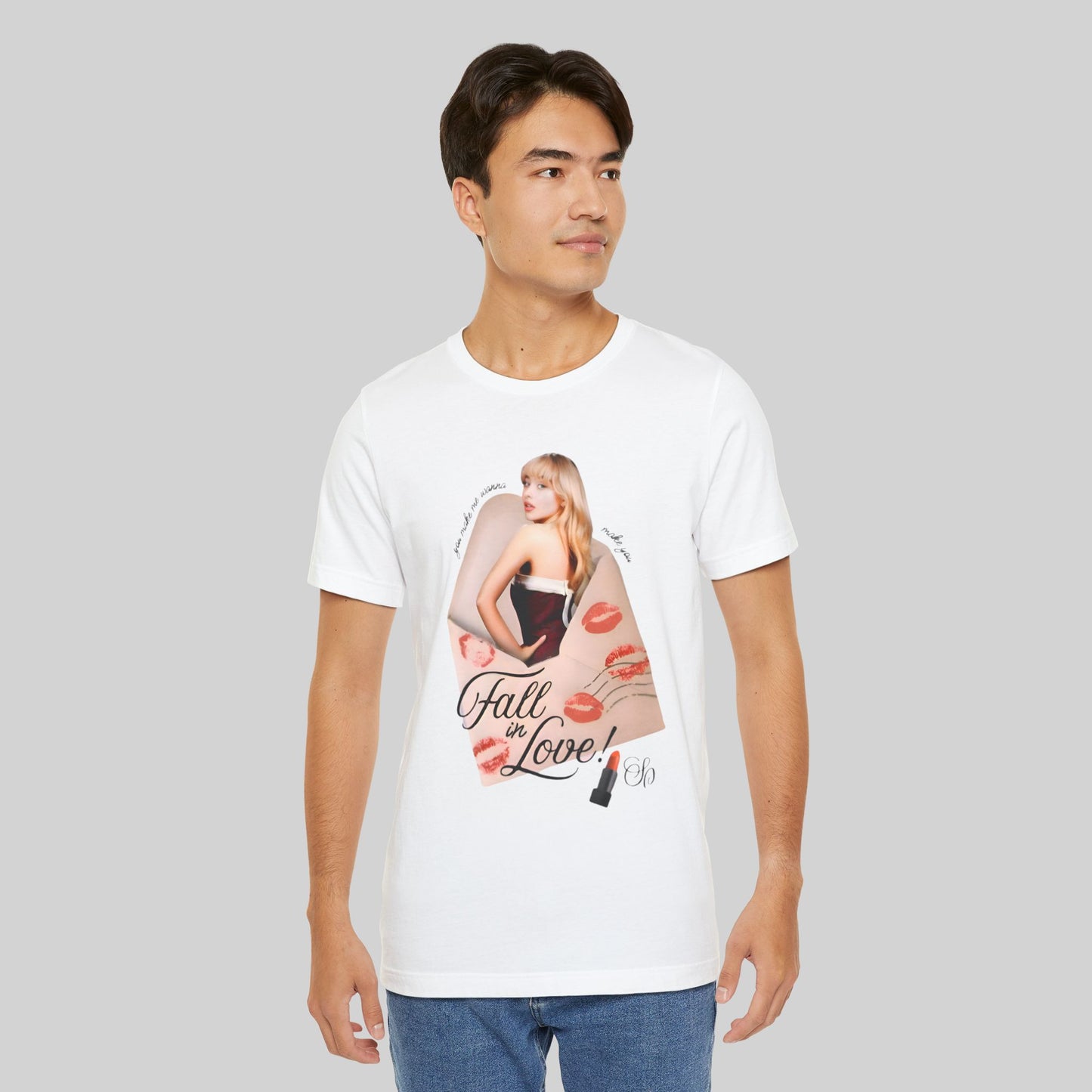 Sabrina Carpenter Merch Fall in Love T-Shirt