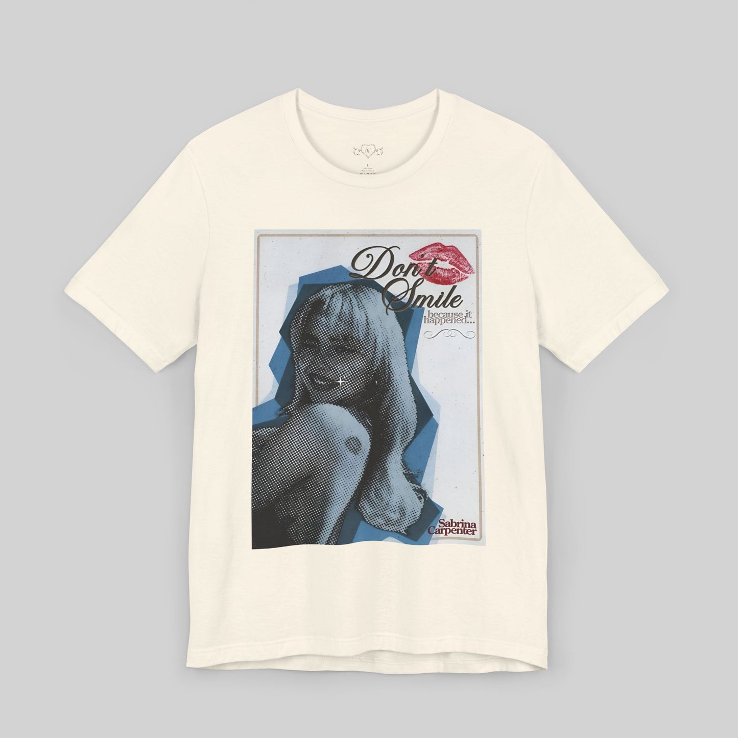 Retro Graphic Tee - 'Don't Smile' Vintage Design - Sabrina Carpenter Merch