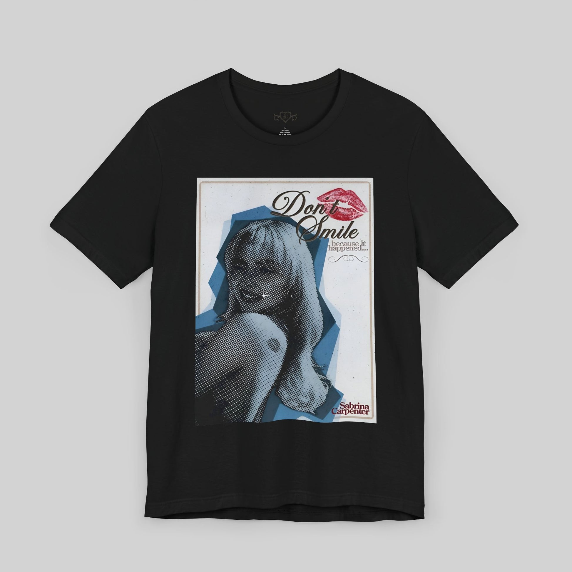 Retro Graphic Tee - 'Don't Smile' Vintage Design - Sabrina Carpenter Merch