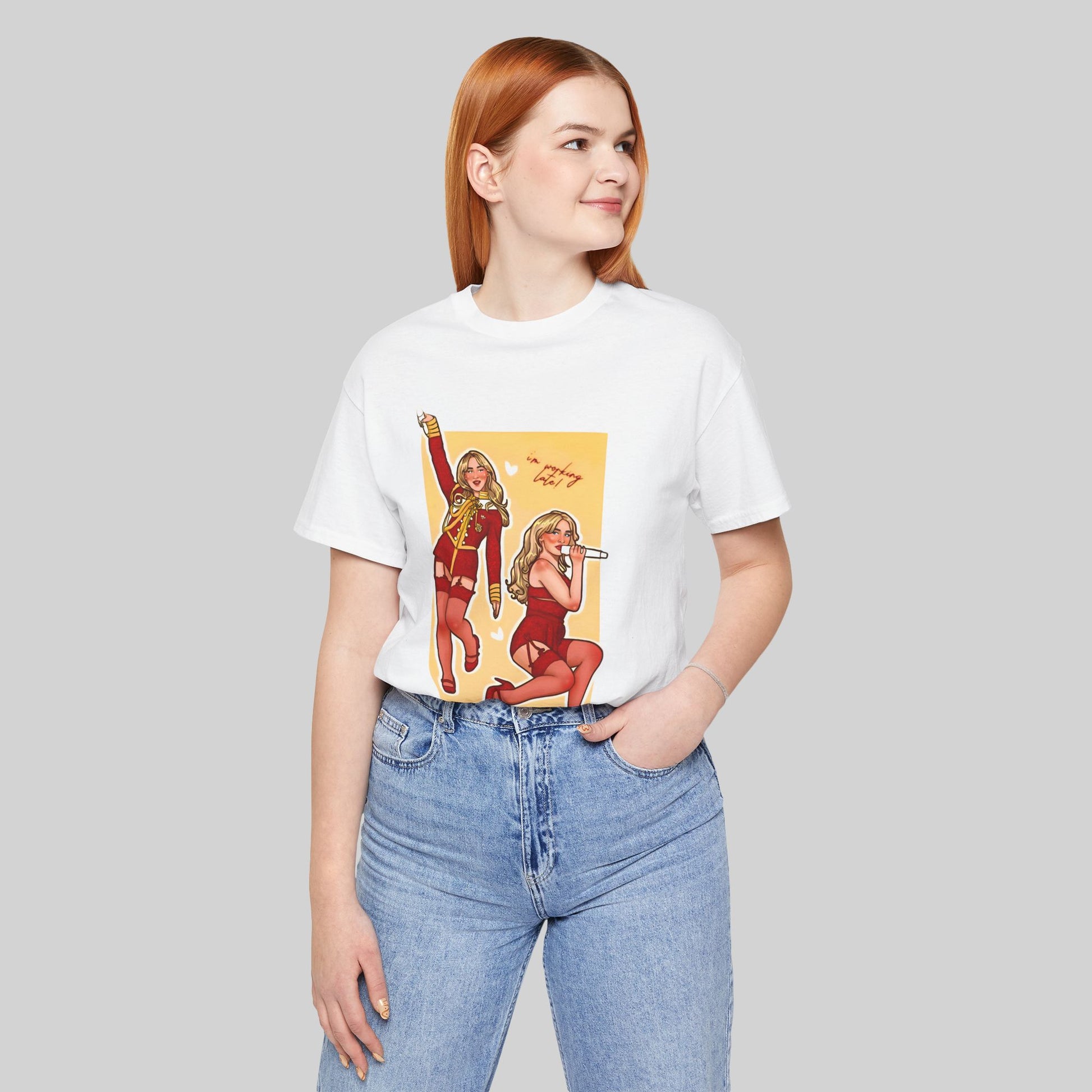 Sabrina Carpenter Unisex Jersey Short Sleeve Tee - Sabrina Carpenter Merch
