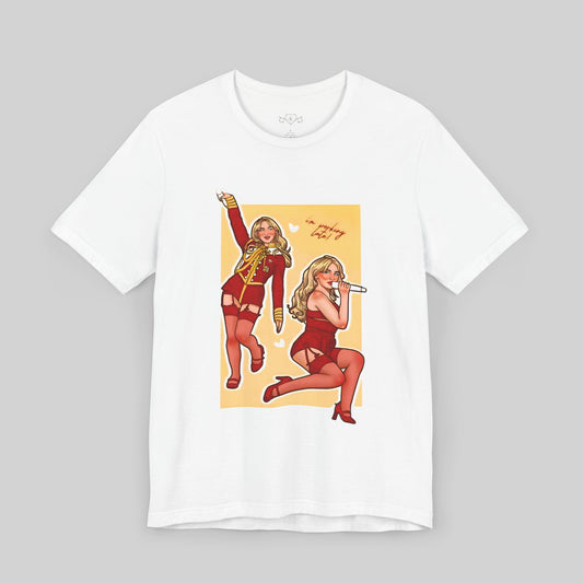 Sabrina Carpenter Unisex Jersey Short Sleeve Tee - Sabrina Carpenter Merch