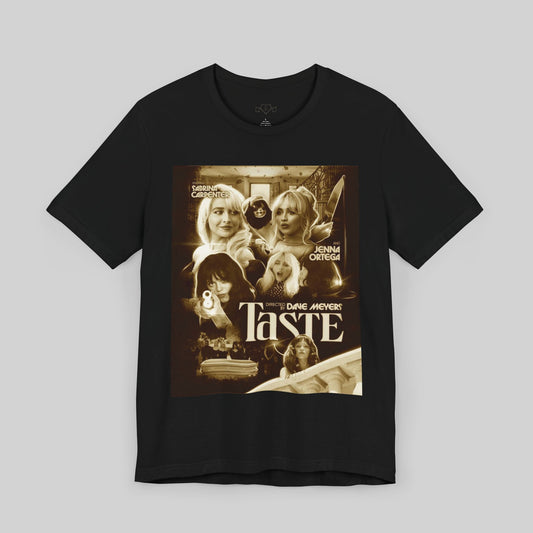 Vintage Movie Poster Short Sleeve Tee - Taste Collection - Sabrina Carpenter Merch