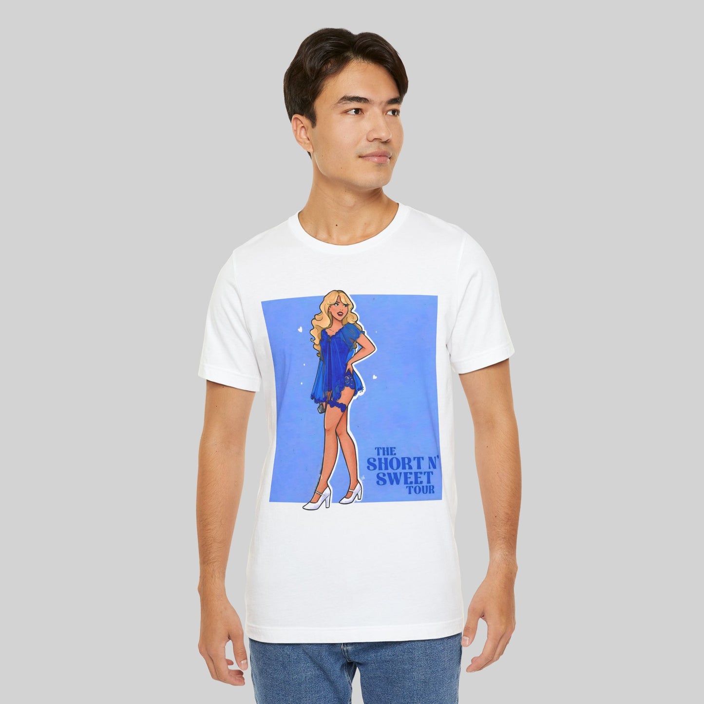 The Short N' Sweet Tour Graphic T-Shirt - Sabrina Carpenter Merch