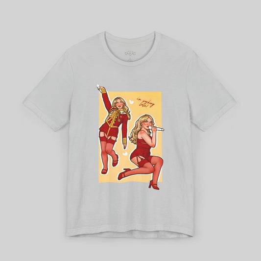 Sabrina Carpenter Unisex Jersey Short Sleeve Tee - Sabrina Carpenter Merch