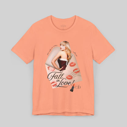 Sabrina Carpenter Merch Fall in Love T-Shirt