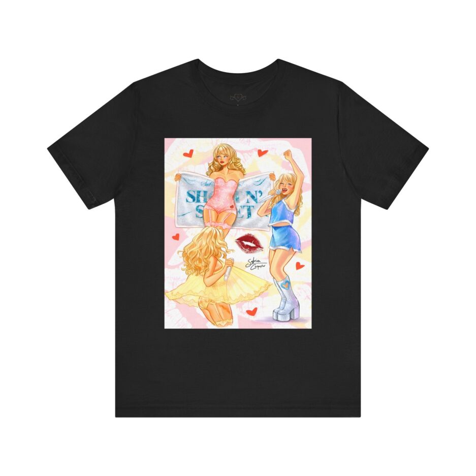 Sabrina Carpenter Cute & Flirty Merch T-Shirt