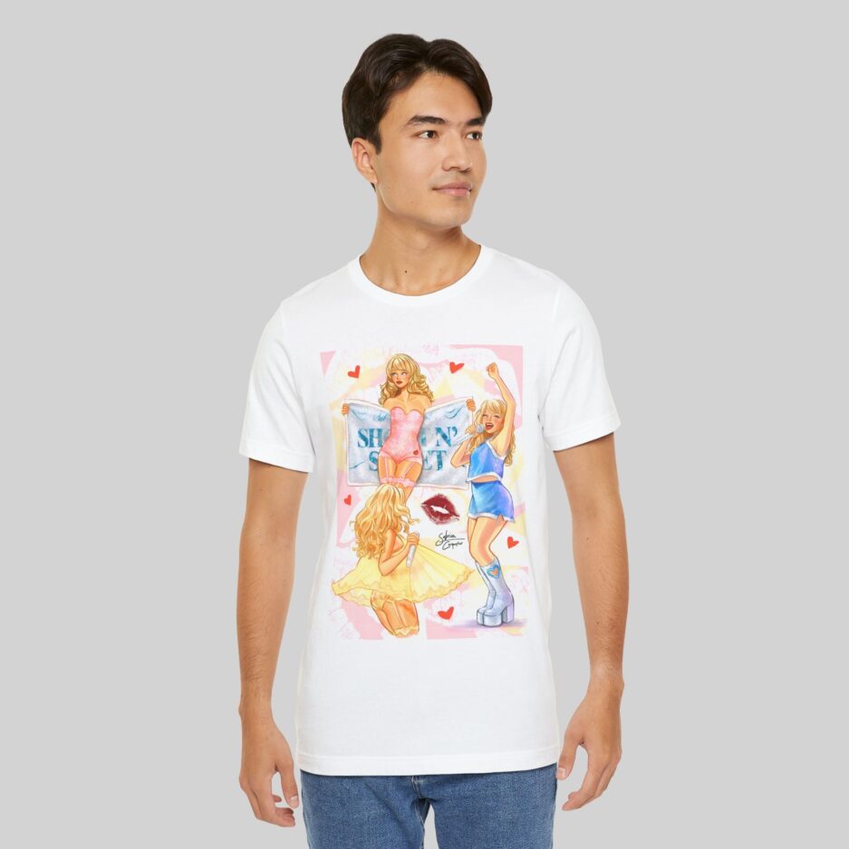 Sabrina Carpenter Cute & Flirty Merch T-Shirt