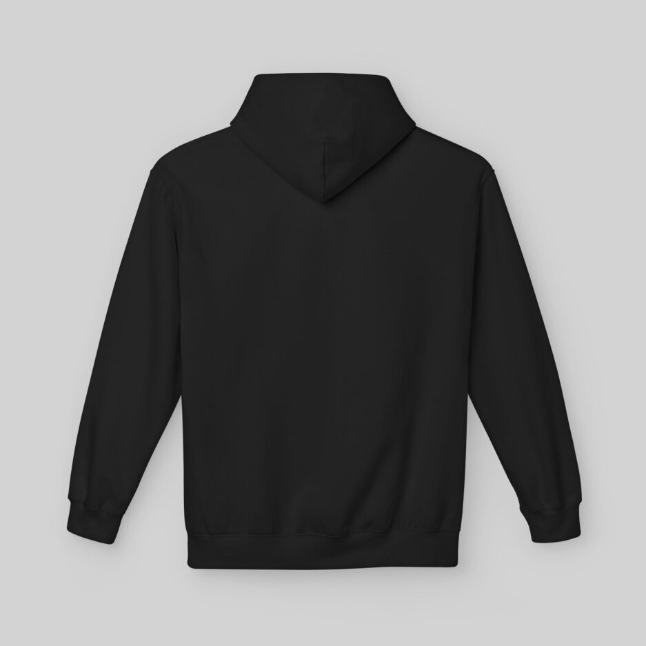 Black Sabrina Carpenter Espresso Lover Hoodie on a light gray background