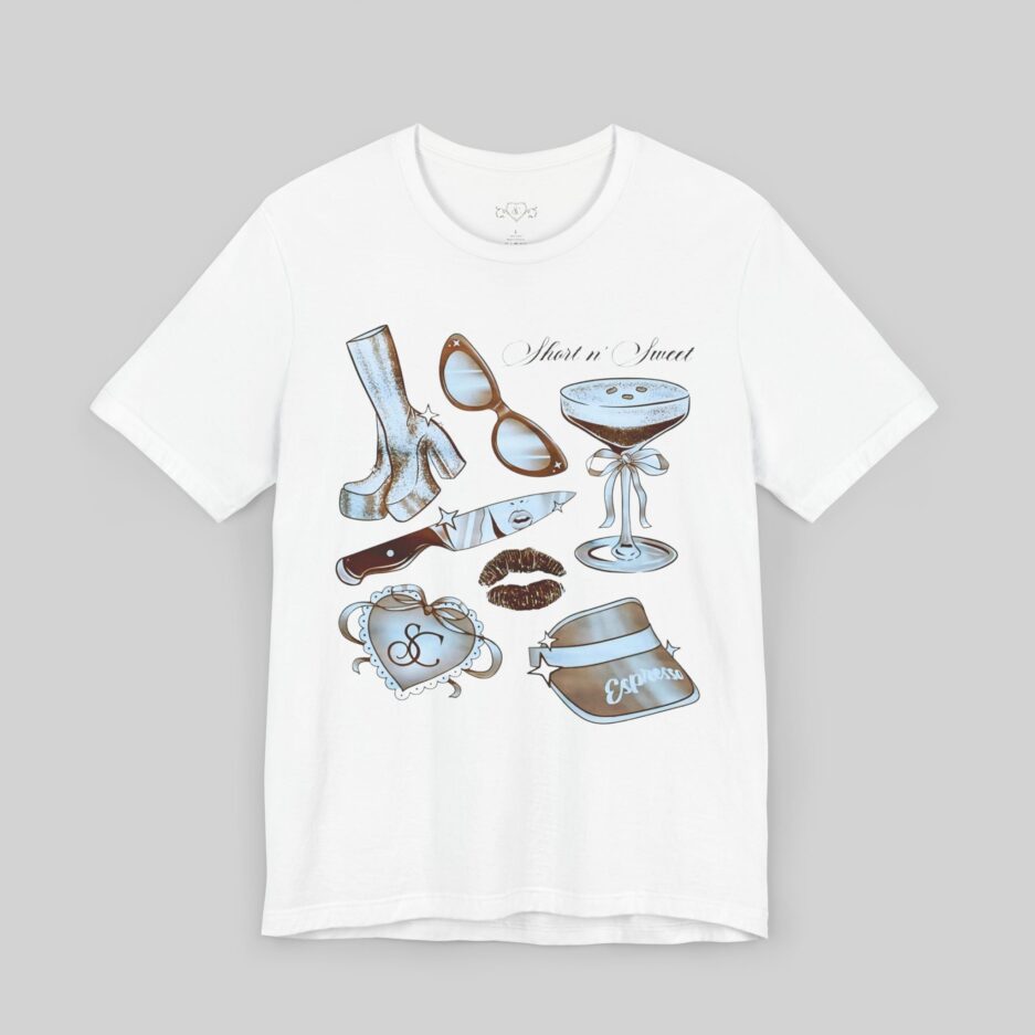 Sabrina Carpenter Merch Album Cover T-Shirt