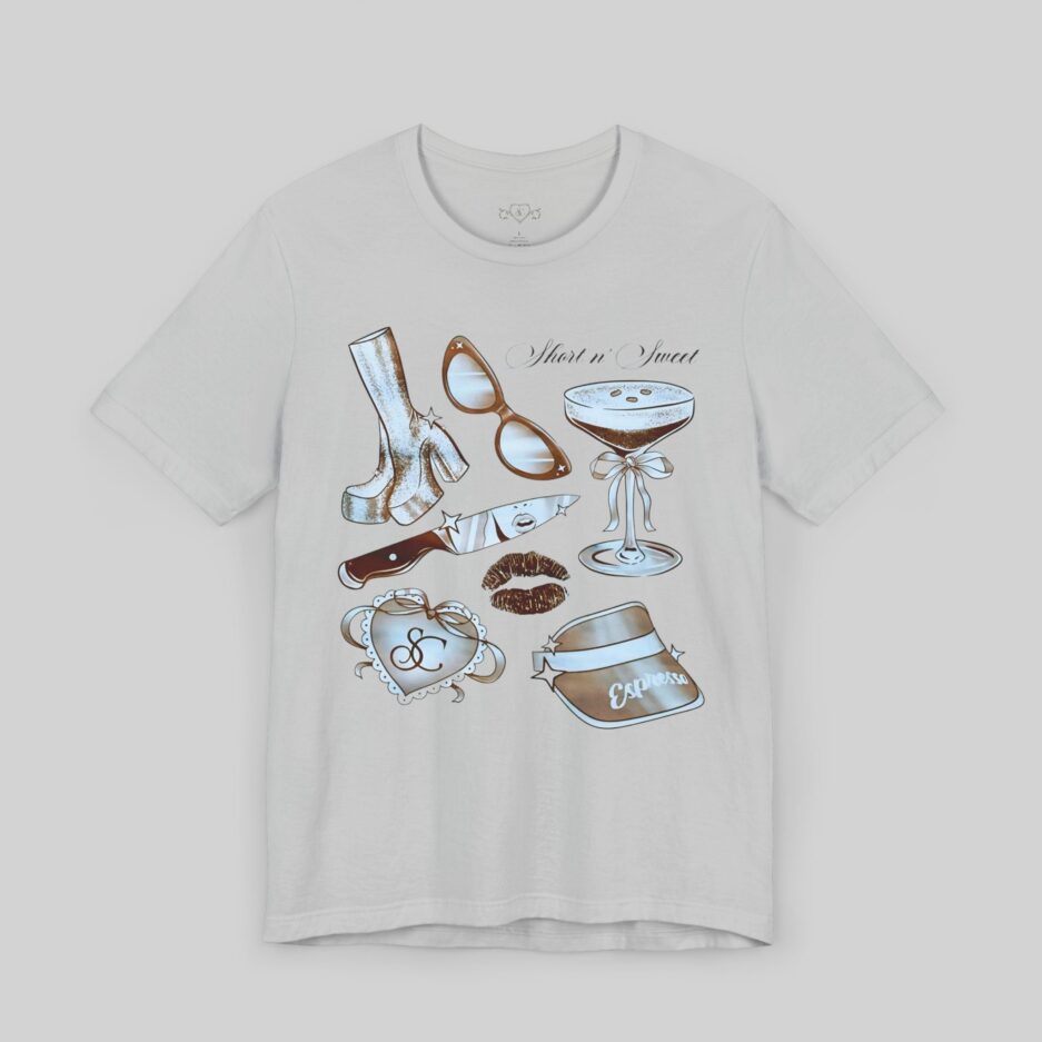 Sabrina Carpenter Merch Album Cover T-Shirt