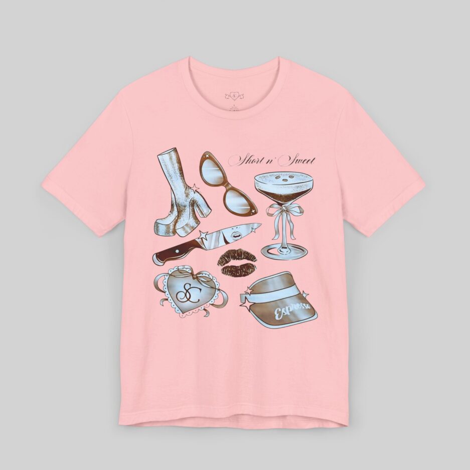 Sabrina Carpenter Merch Album Cover T-Shirt