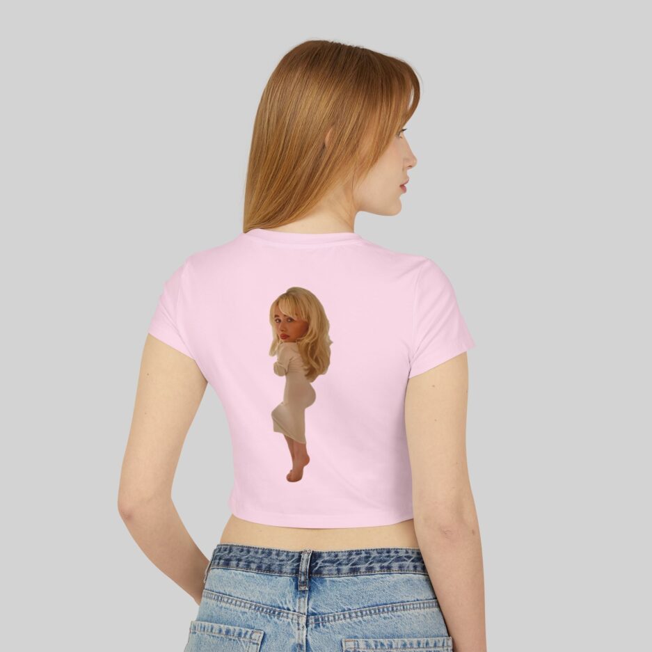Sabrina Carpenter Merch Baby Crop Top T-Shirt