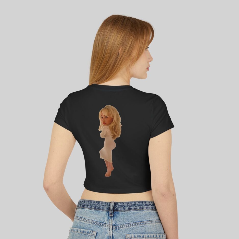 Sabrina Carpenter Merch Baby Crop Top T-Shirt