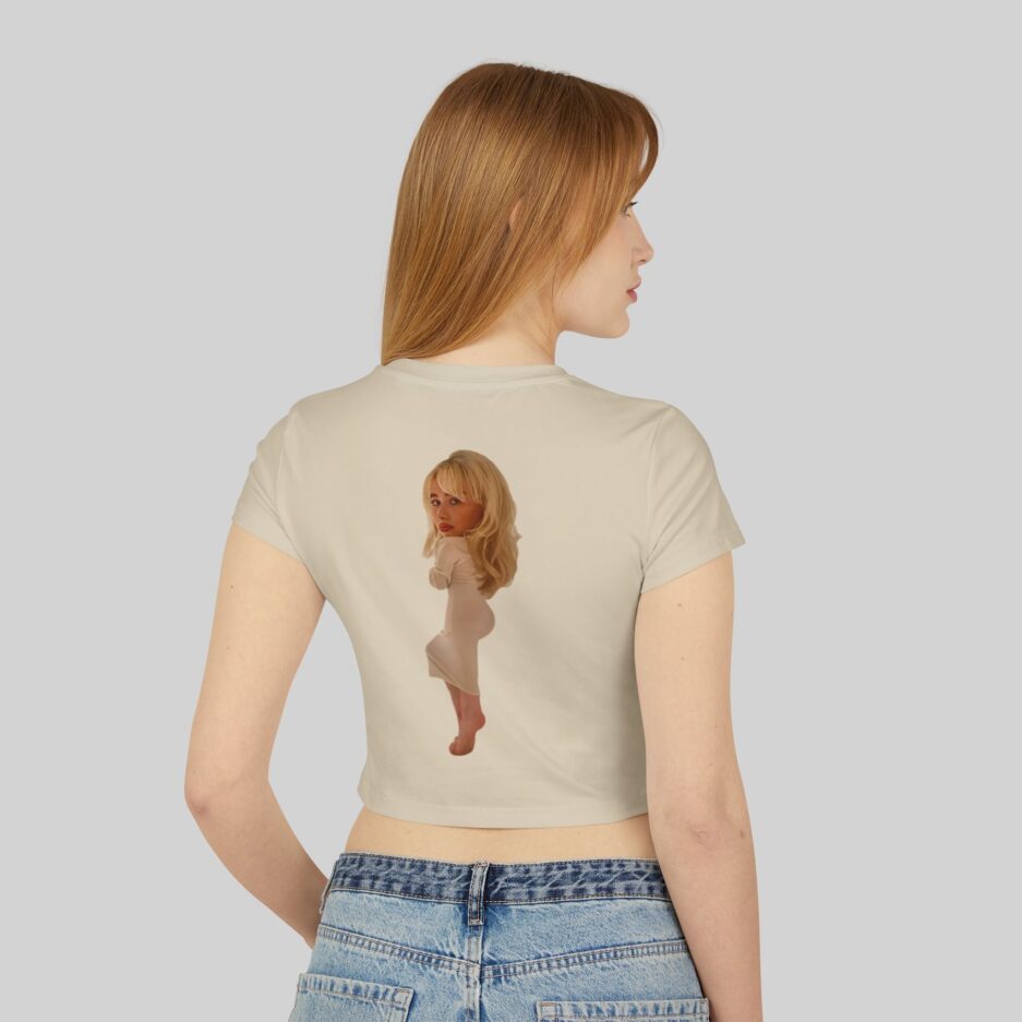 Sabrina Carpenter Merch Baby Crop Top T-Shirt