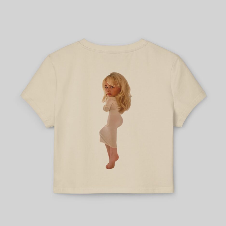 Sabrina Carpenter Merch Baby Crop Top T-Shirt