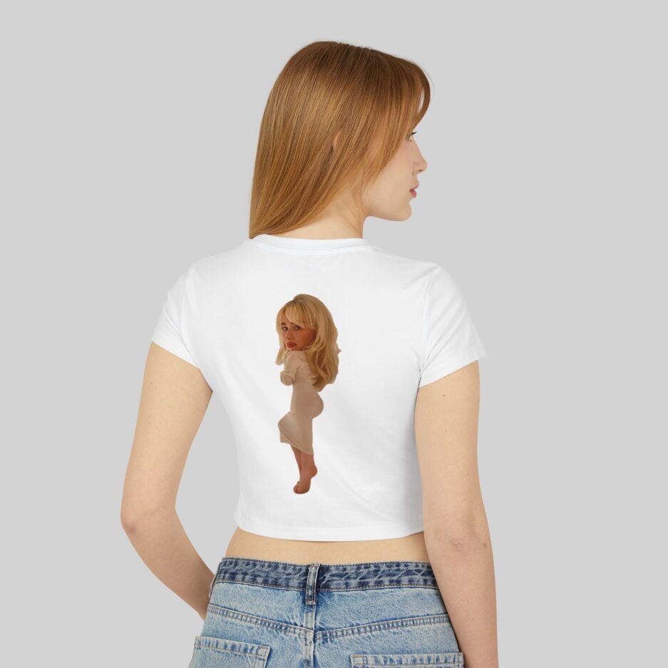 Sabrina Carpenter Merch Baby Crop Top T-Shirt