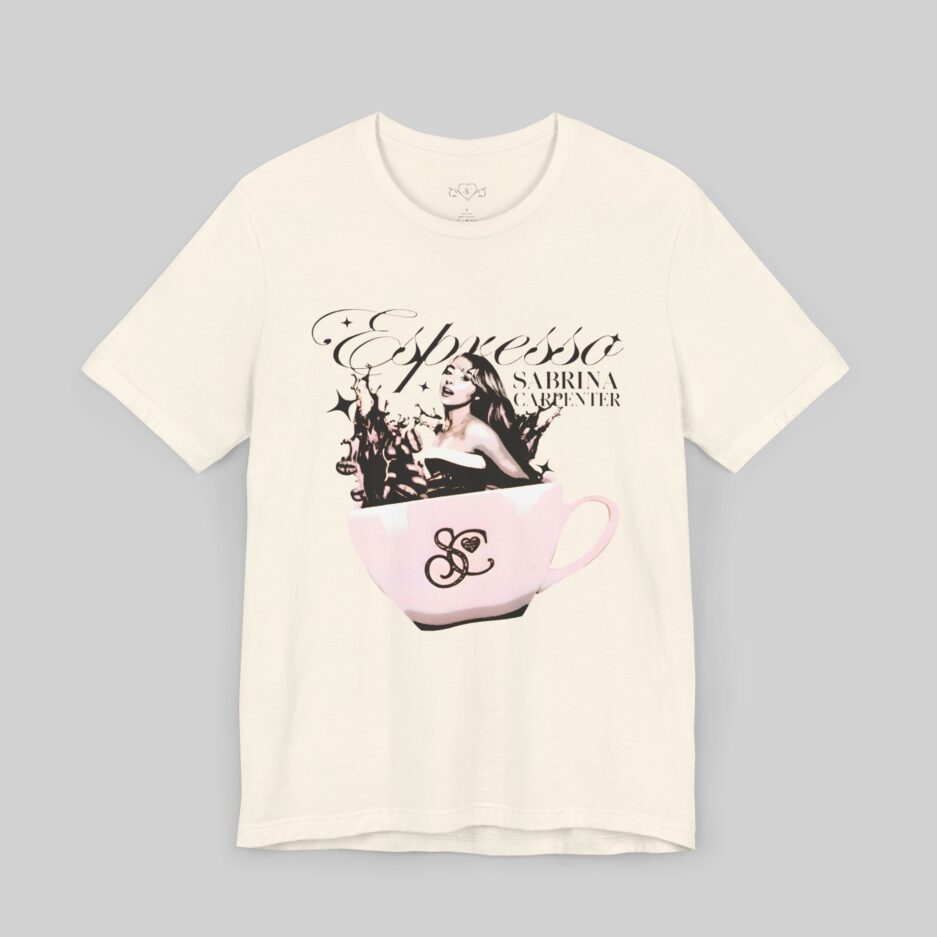 Sabrina Carpenter Merch Espresso & Coffee Lovers T-Shirt