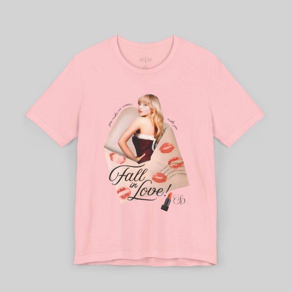 Sabrina Carpenter Merch Fall in Love T-Shirt