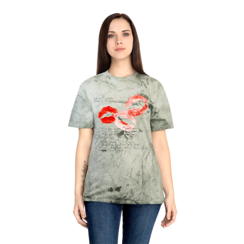 Sabrina Carpenter Merch Lyrics Lip T-Shirt