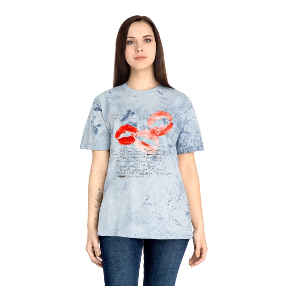 Sabrina Carpenter Merch Lyrics Lip T-Shirt