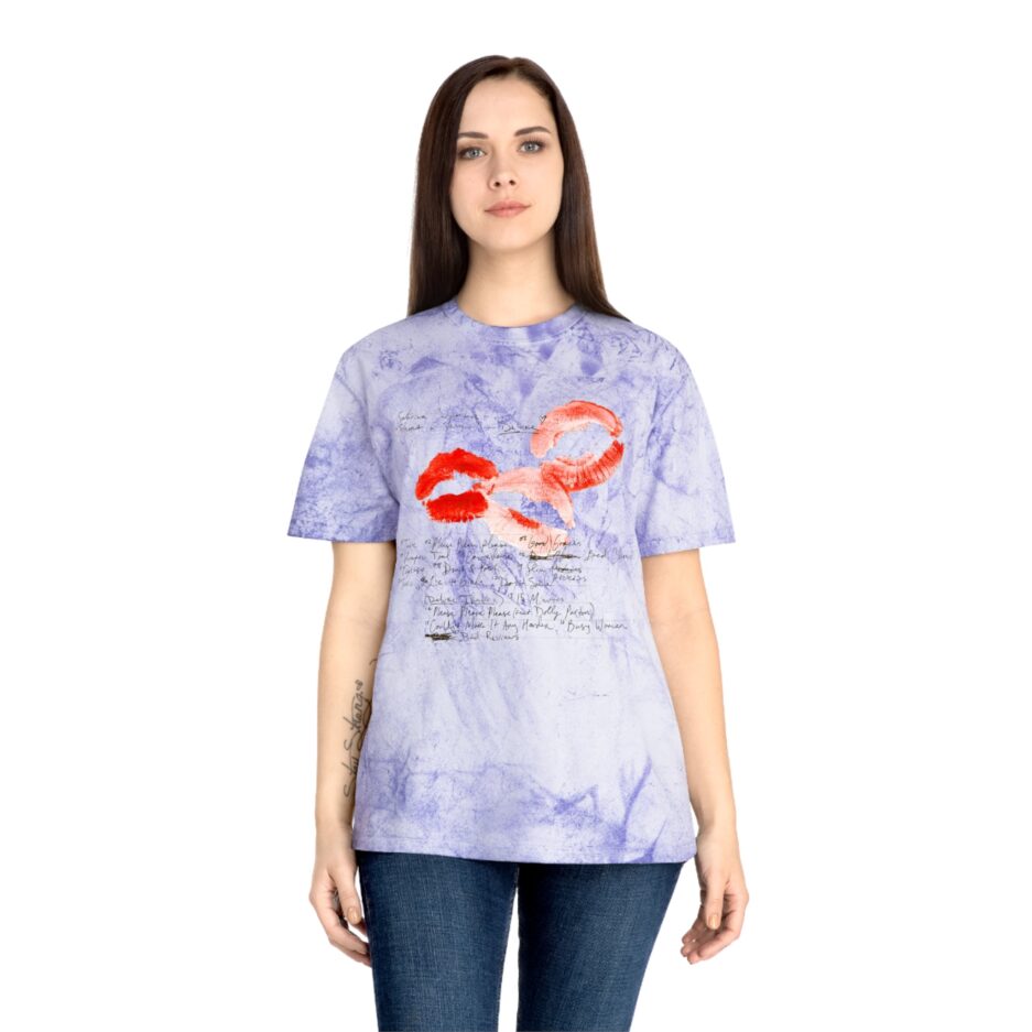 Sabrina Carpenter Merch Lyrics Lip T-Shirt