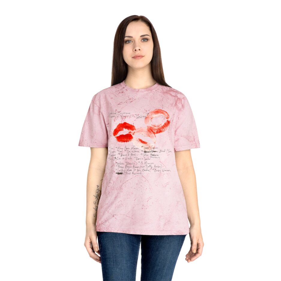 Sabrina Carpenter Merch Lyrics Lip T-Shirt