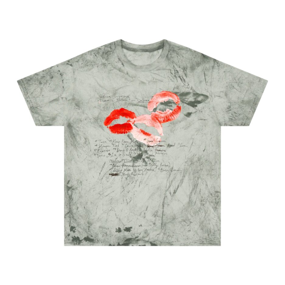 Sabrina Carpenter Merch Lyrics Lip T-Shirt