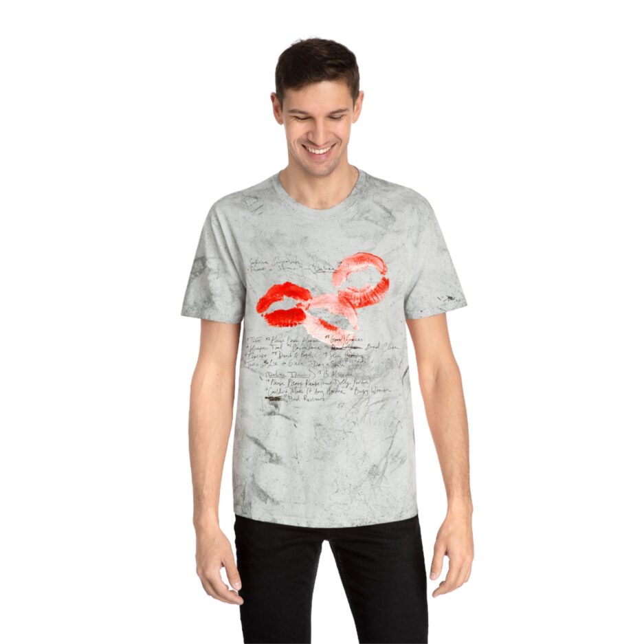 Sabrina Carpenter Merch Lyrics Lip T-Shirt