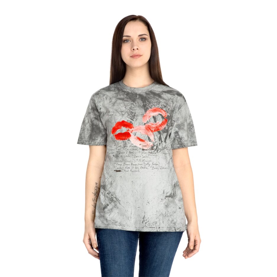 Sabrina Carpenter Merch Lyrics Lip T-Shirt