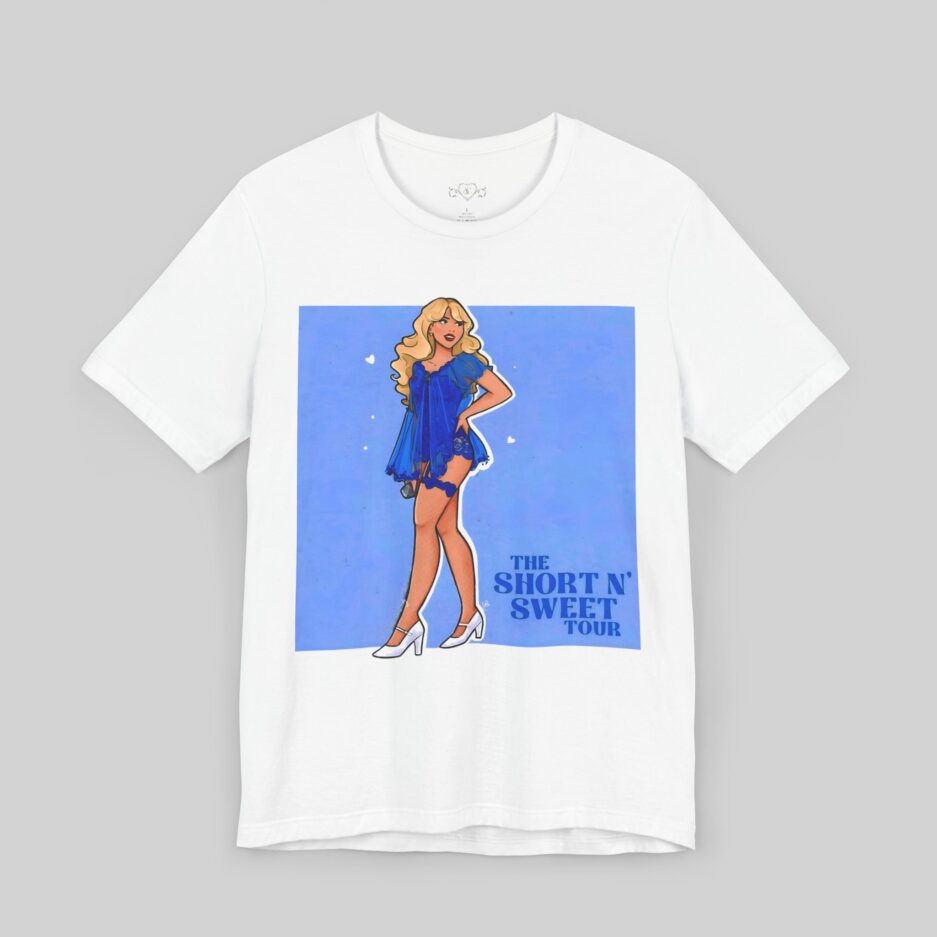 Sabrina Carpenter Merch Short N' Sweet Tour T-Shirt